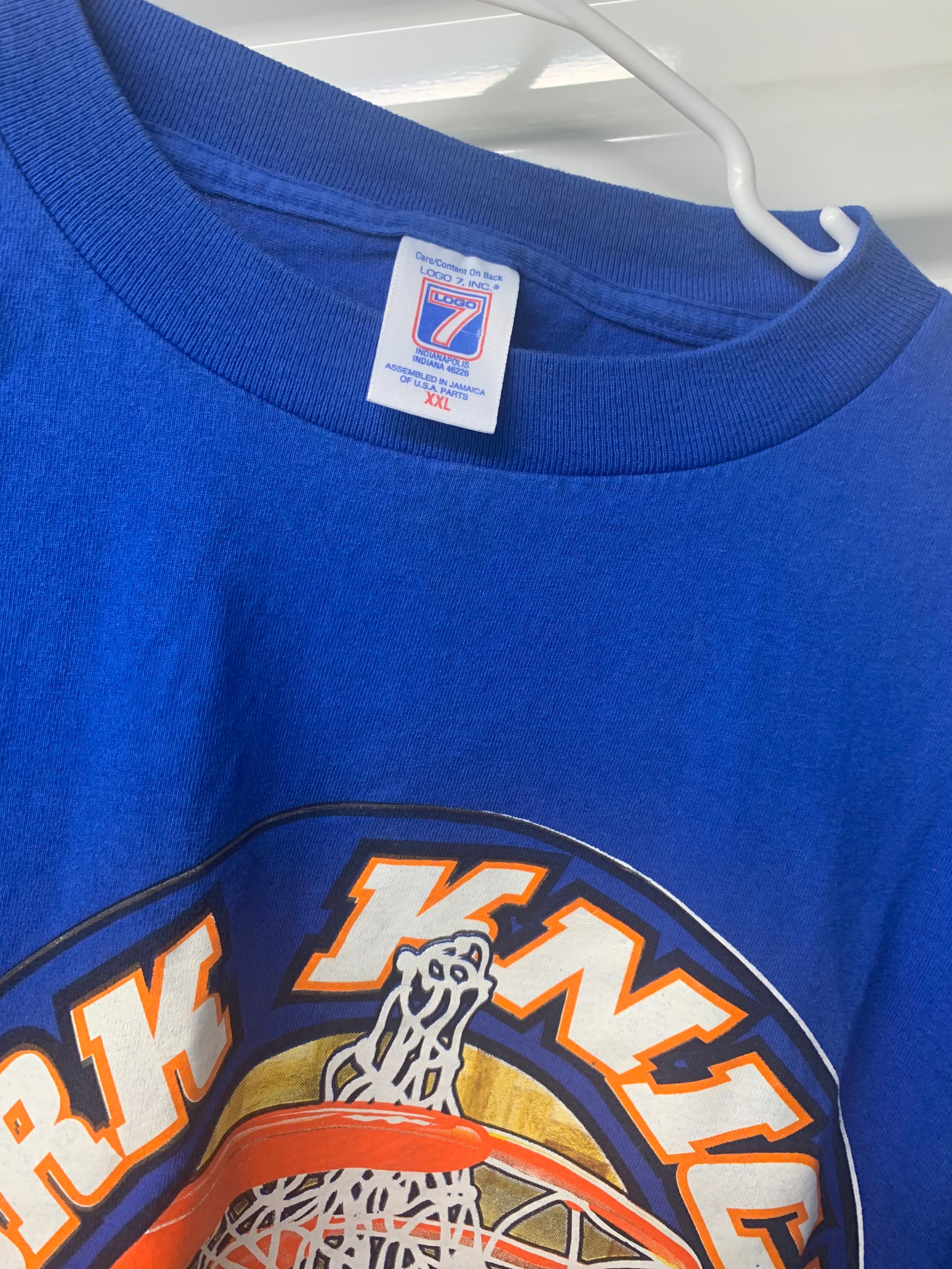 Vintage 90s New York Knicks 1999 NBA Finals Logo 7 T-shirt - Etsy UK