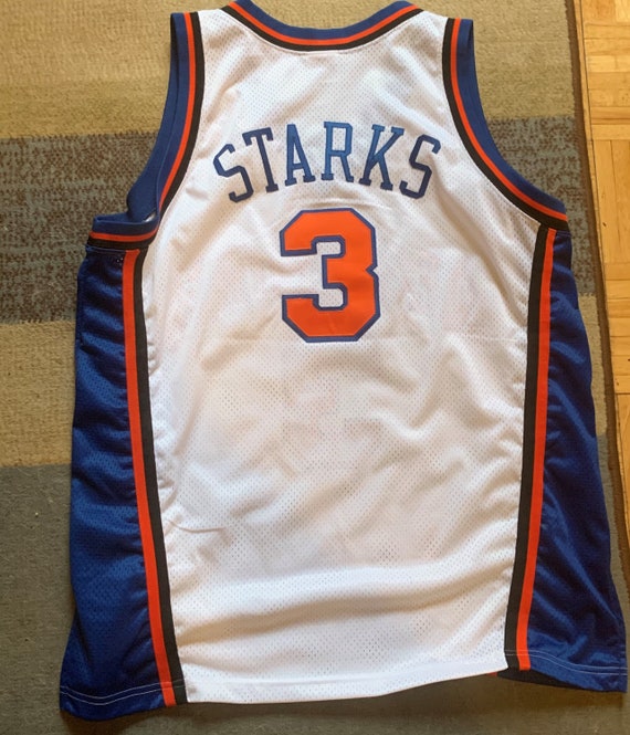 john starks knicks jersey