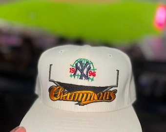 Vintage 90’s New York Yankee 1996 MLB World Series Champions SnapBack