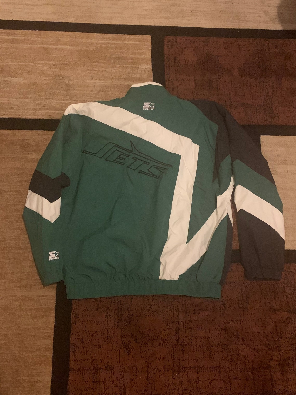 Vintage 90s New York Jets Starter Jacket Size Mens XL Etsy