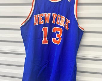 Vintage New York Knicks Patrick Ewing #33 Jersey Champion Made USA