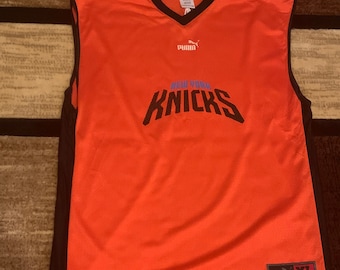 Vintage New York Knicks 90's Authentic Puma Practice Shooting