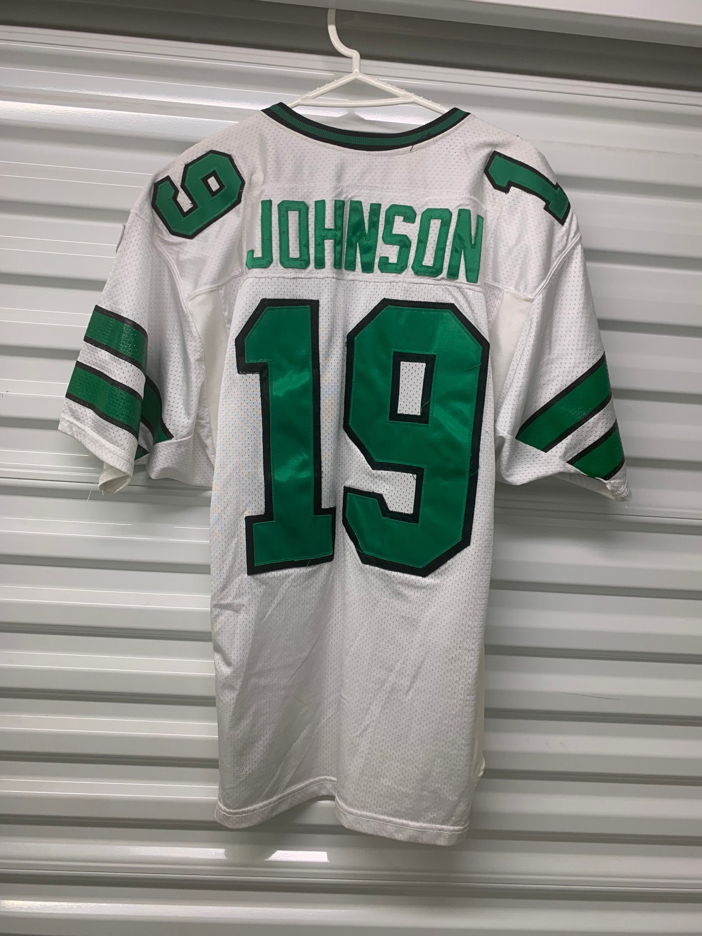 Vintage 90's New York Jets Authentic Wilson Keyshawn Johnson