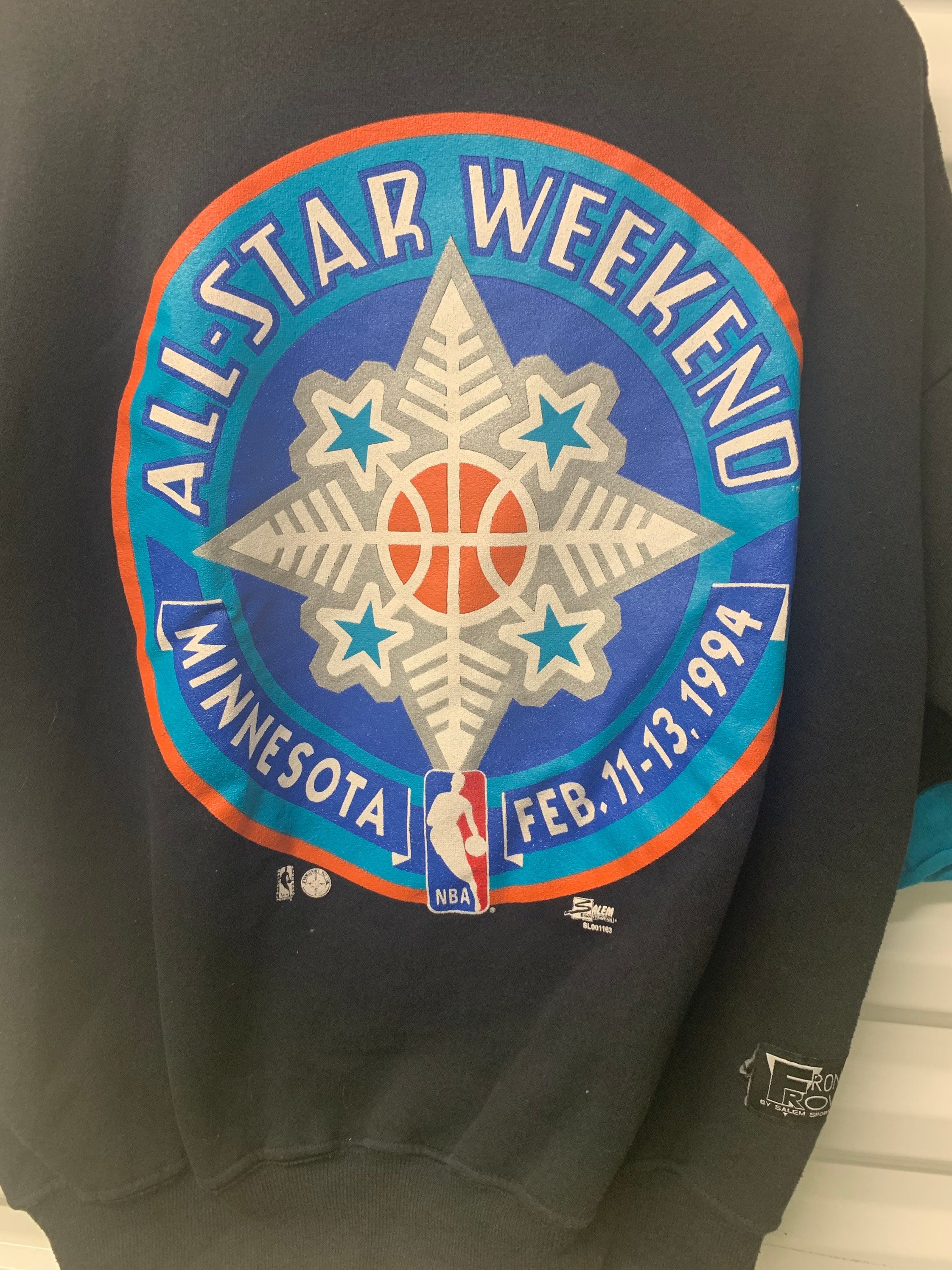 デッドストックSALEM NBAオールスター1995 TシャツXL★N20199 デッドストックSALEM NBAオールスター1995 TシャツXL☆N20199