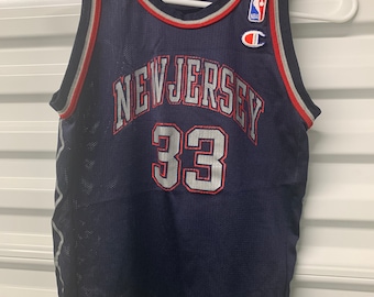 Vintage Champion New Jersey Nets Stephon Marbury Authentic Jersey Mens 2XL  (52)