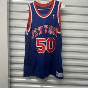 【激レア】COMIN CORRECT 90sバスケシャツ NYHC ヴィンテージ Vintage 90's New York Knicks Greg Anthony Champion Authentic