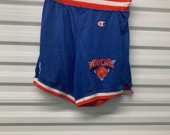 Short De Basket Homme New York Knicks Vintage Bleu - Taille S à XXL - Neuf Avec étiquettes