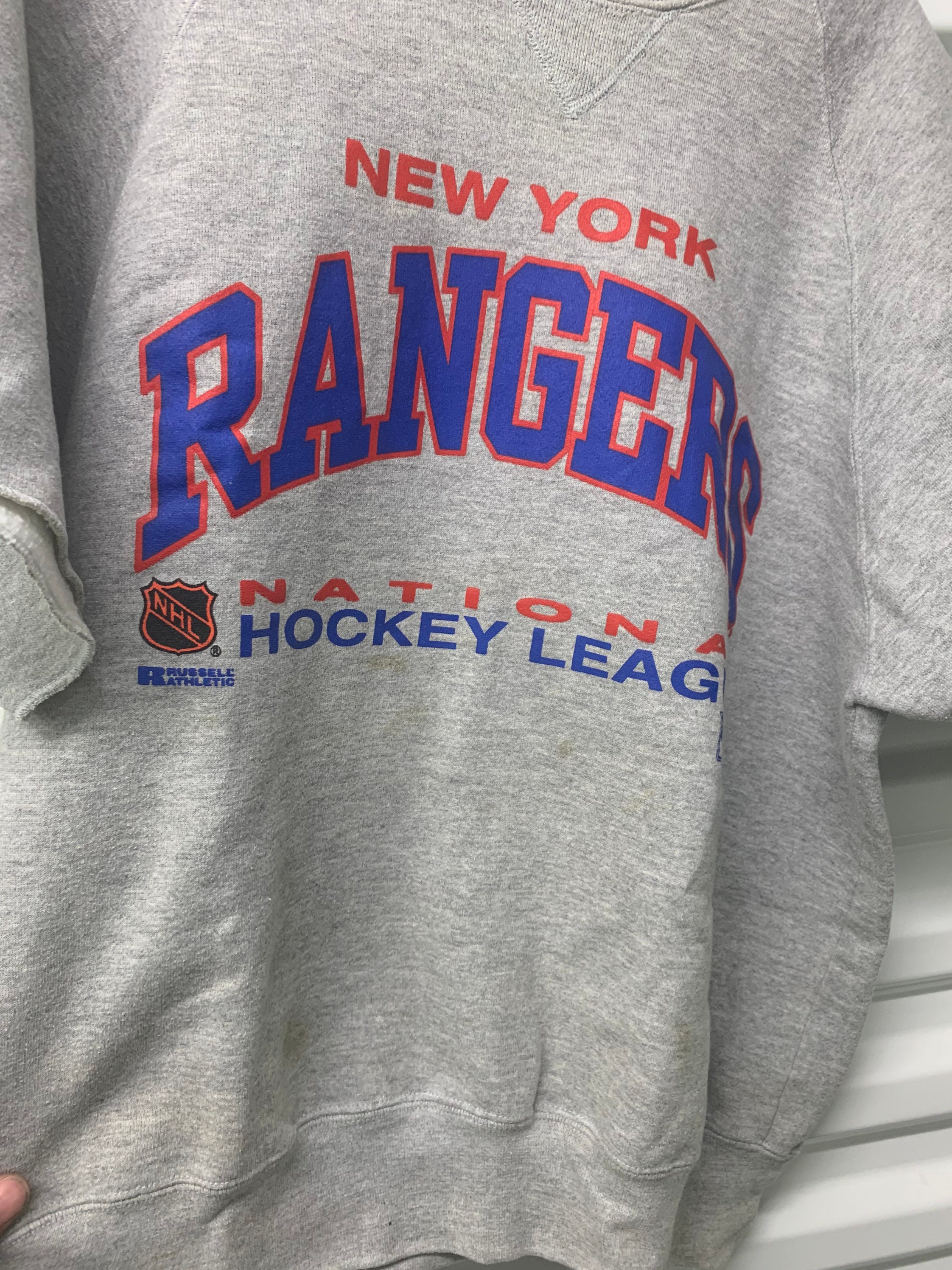 Vintage 90’s New York Rangers Sweatshirt Size Men’s Large