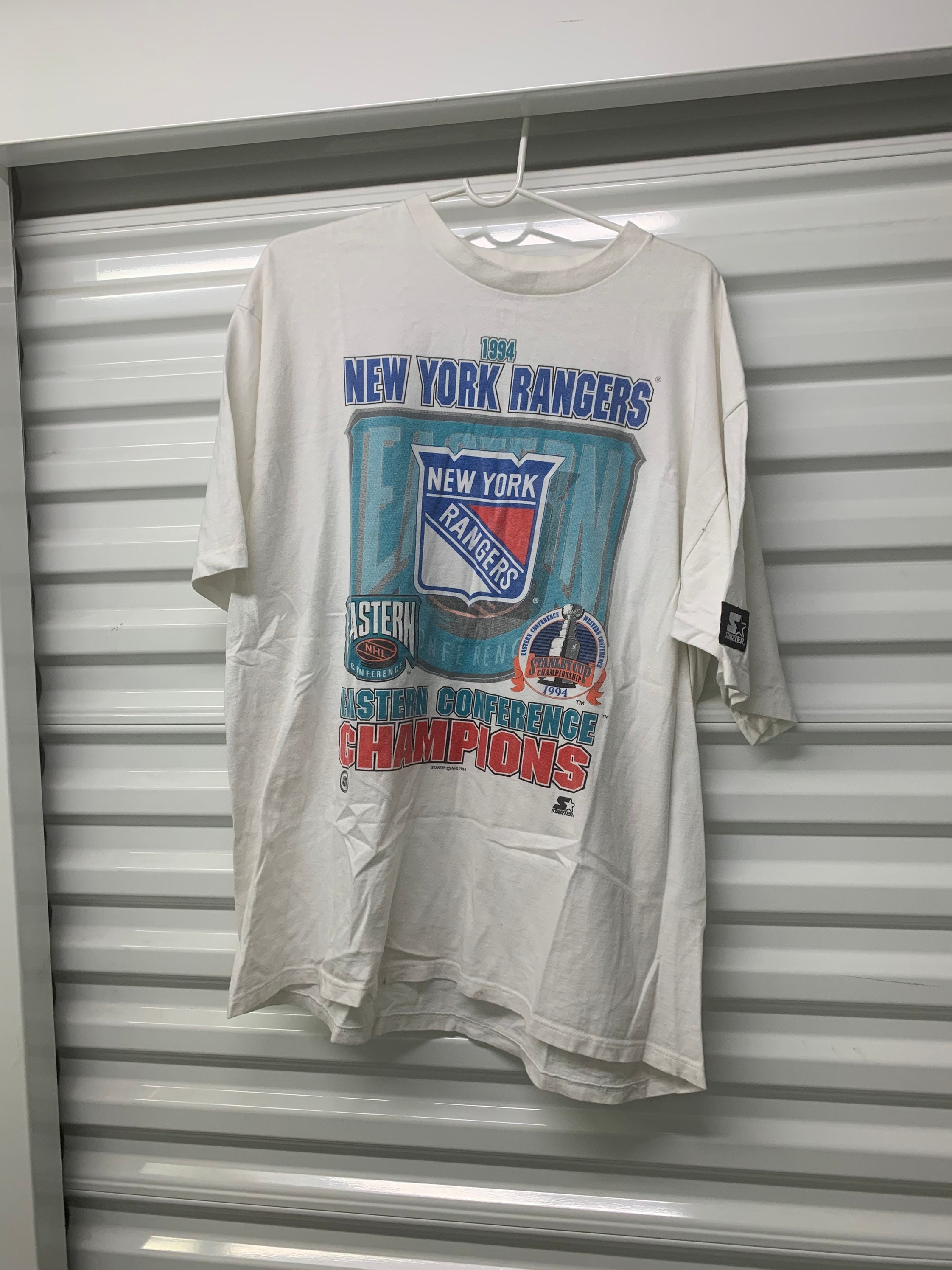 Vintage 90s New York Rangers 1994 NHL Stanley Cup Champion 