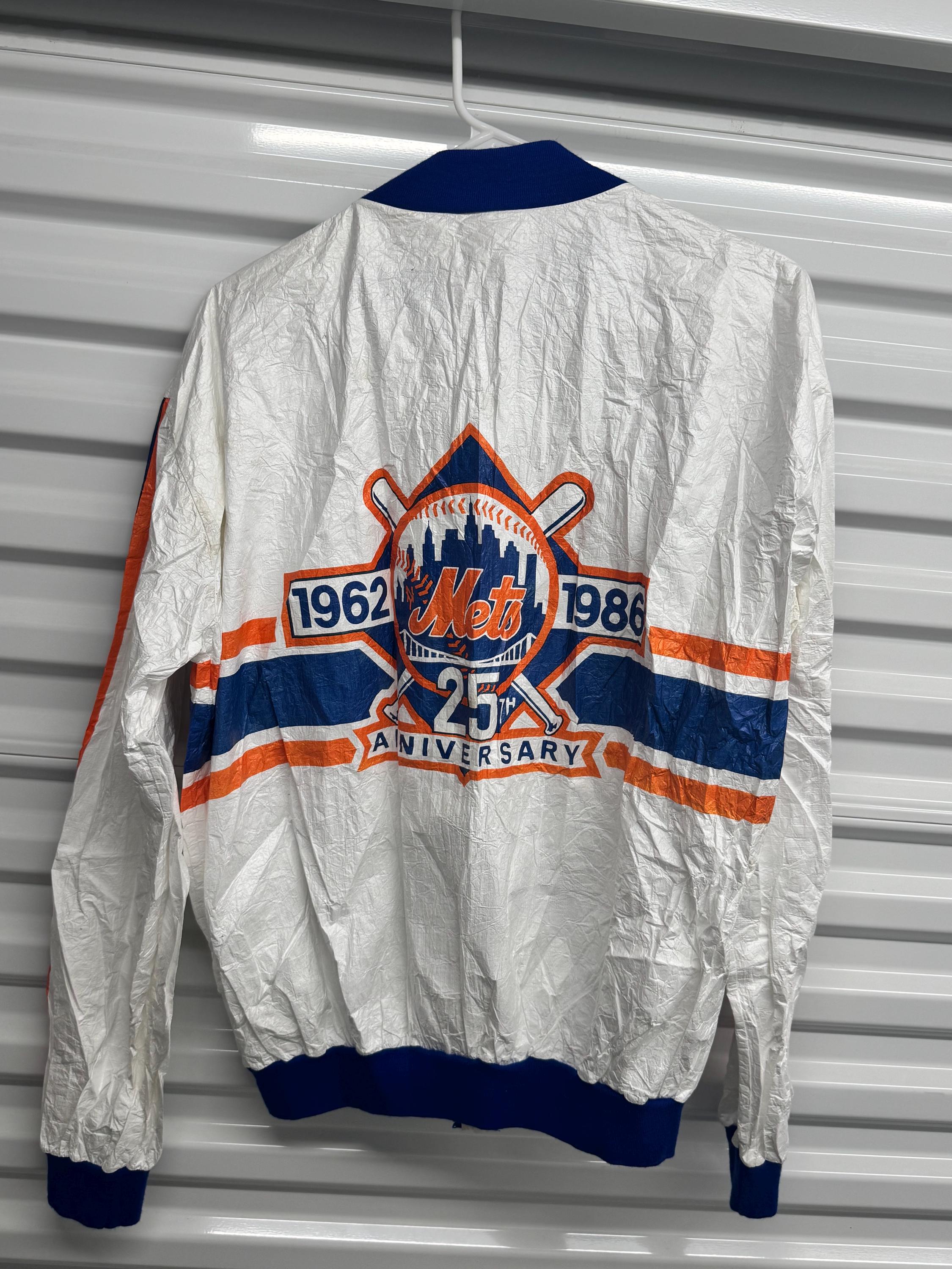 Vintage 80's 1962-1986 New York NY METS 25th Anniversary TYVEK