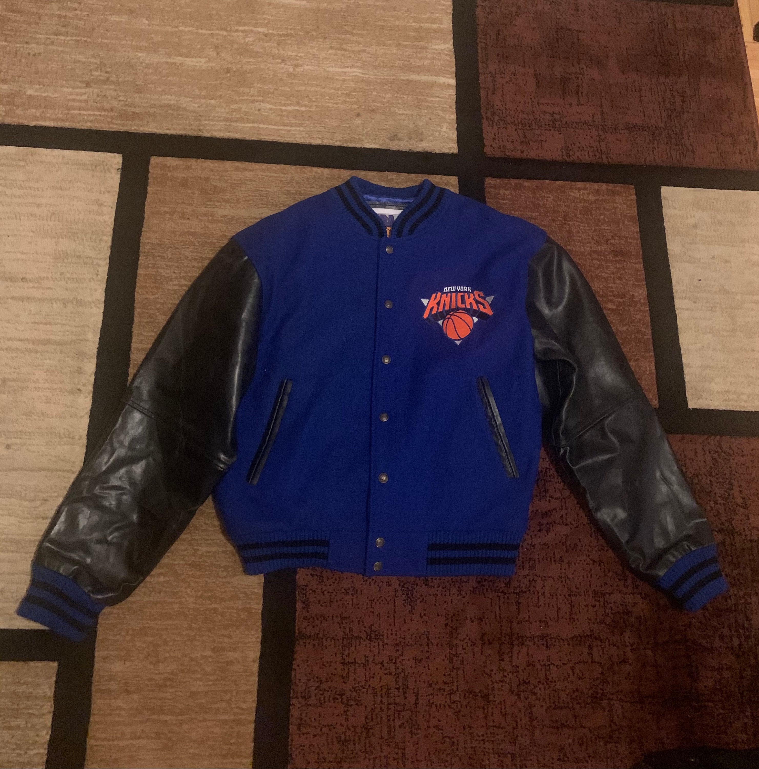 knicks varsity jacket