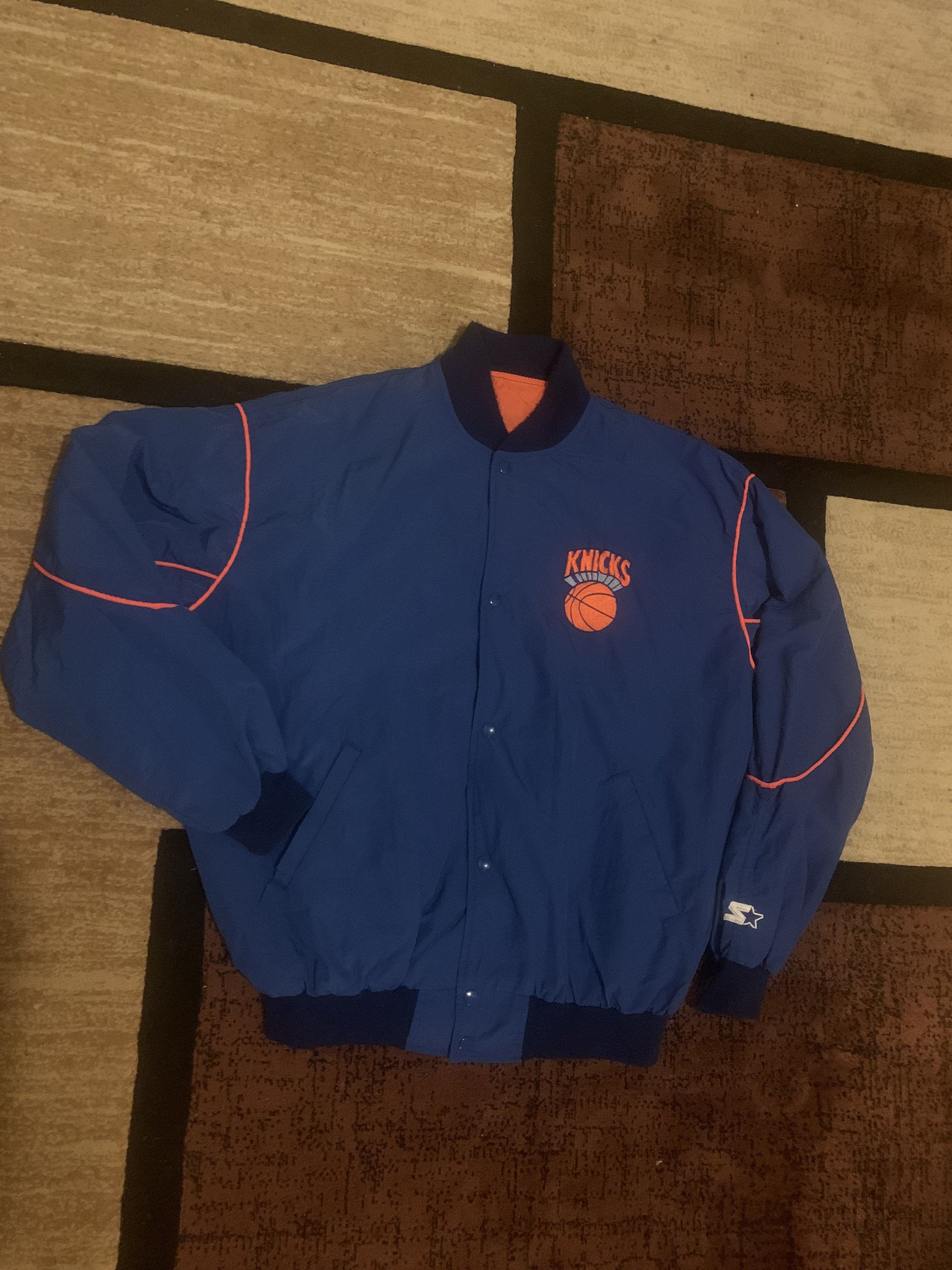 Vintage 90s New York Knicks Starter Jacket Mens XL Etsy
