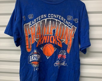 New York Knicks 8 bit retro tecmo logo T shirt