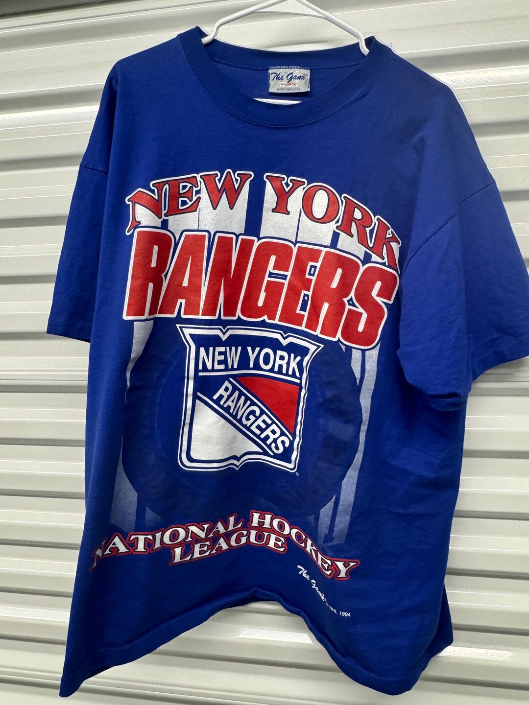 1994 New York Rangers Tシャツ XL Vintage 90's New York Rangers the Game T-shirt Size Men's XL - Etsy