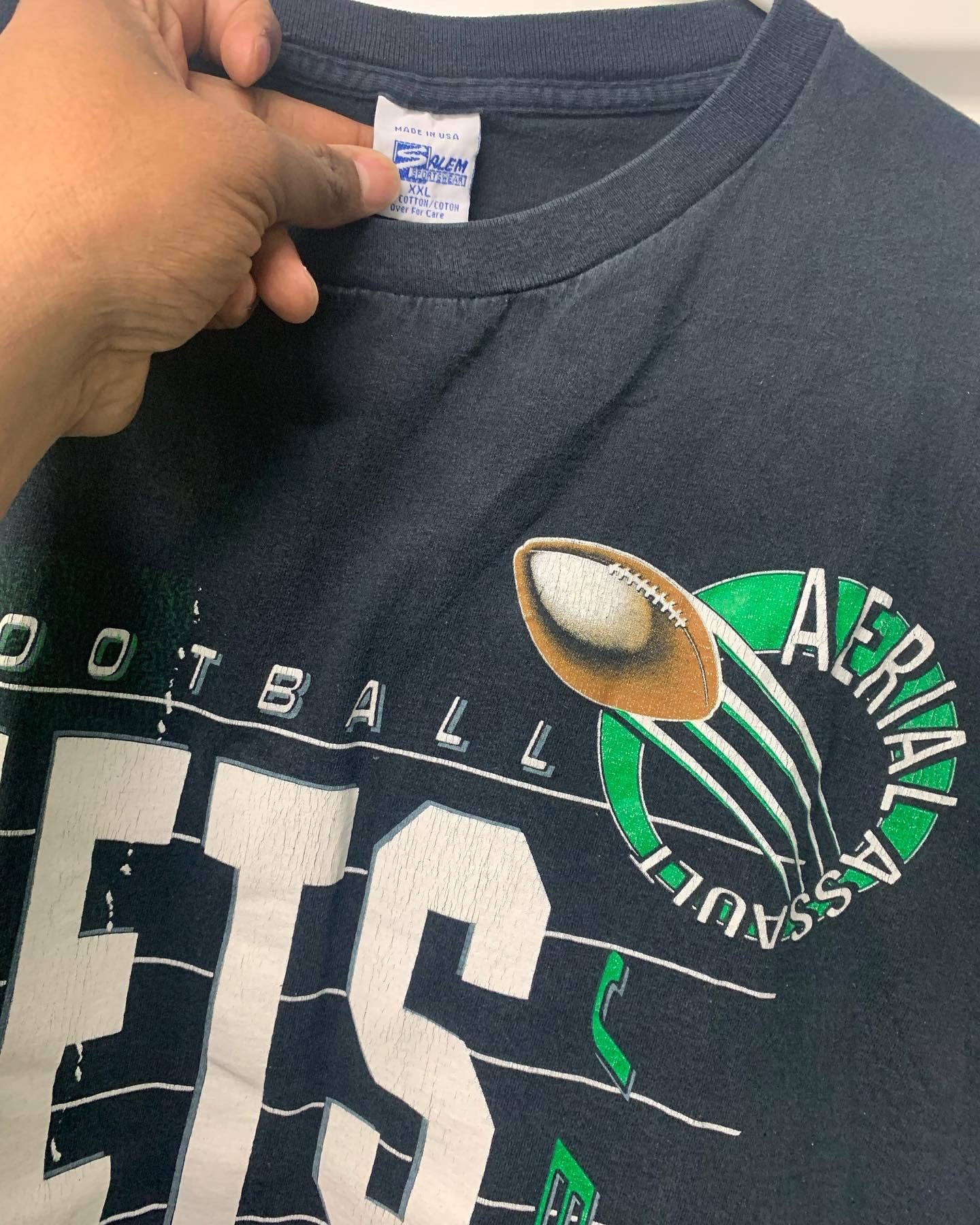 Vintage 90's New York Jets Salem Sports T-shirt Men's Size XXL - Etsy