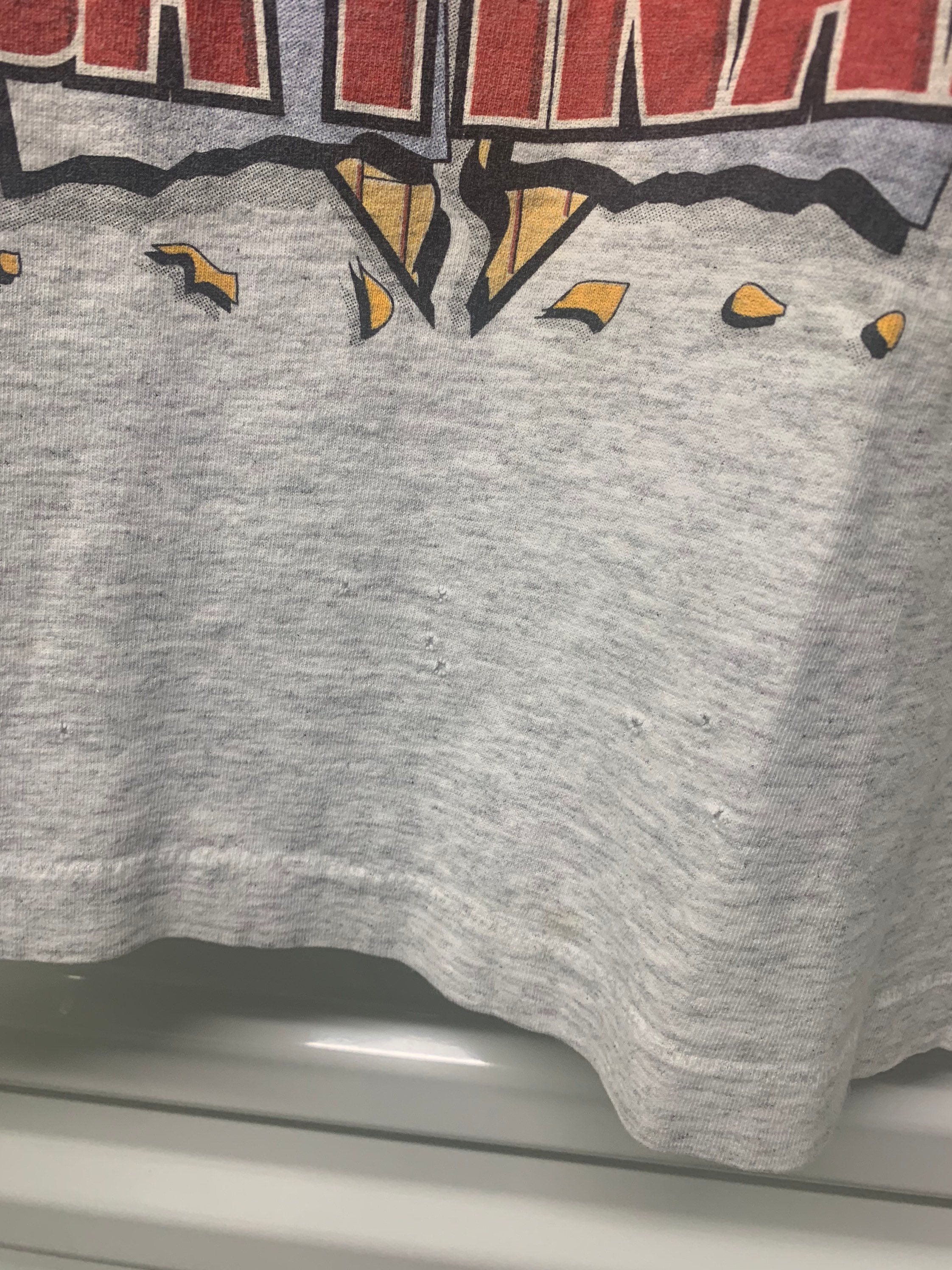 90年代ヴィンテージNBAファイナルTシャツ：ニックス対ロケッツ、メンズ 