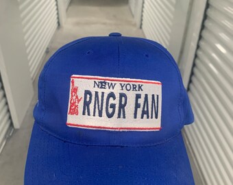 Vintage 90’s New York Rangers License Plate SnapBack