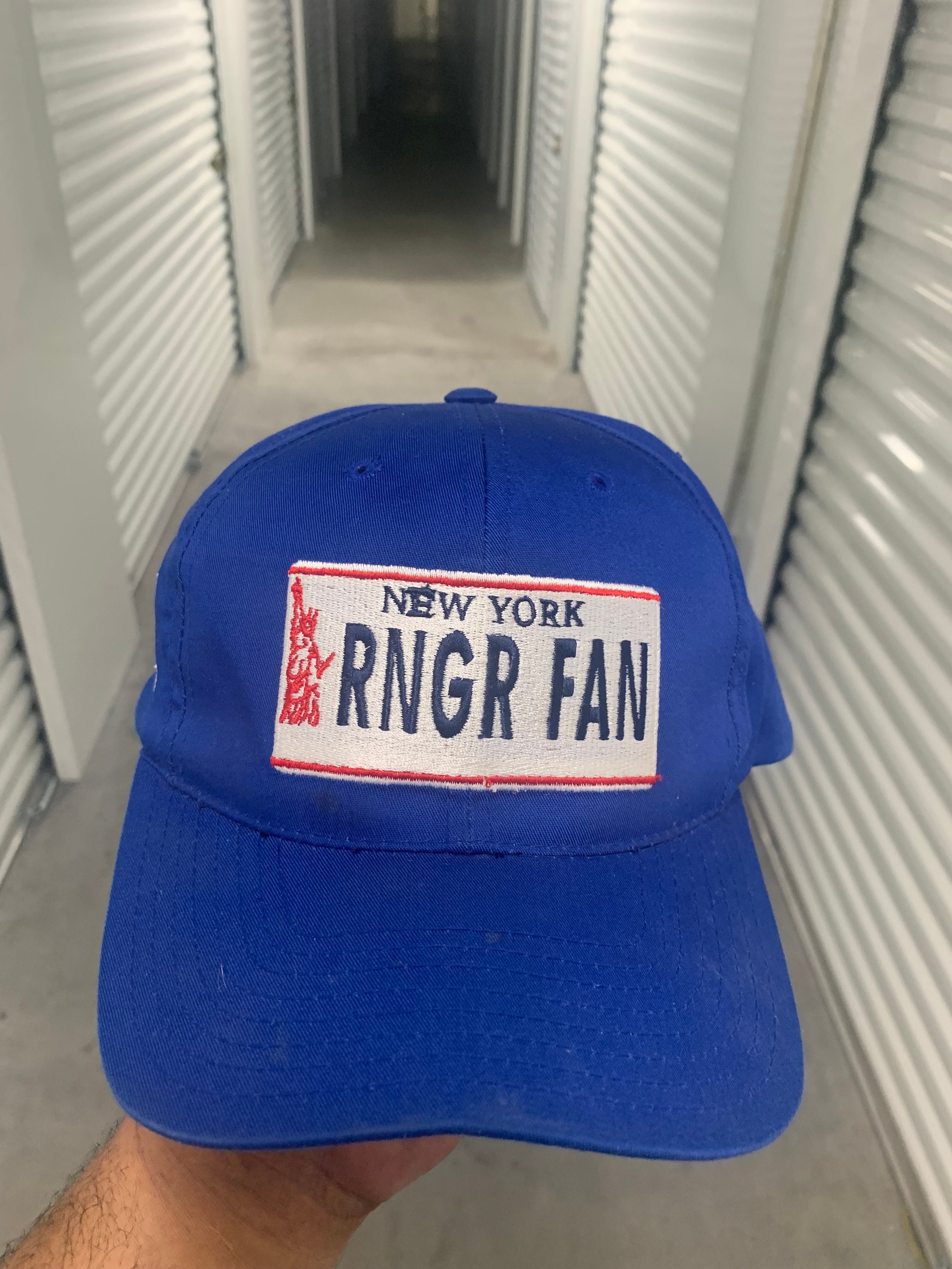 Vintage 90’s New York Rangers License Plate SnapBack