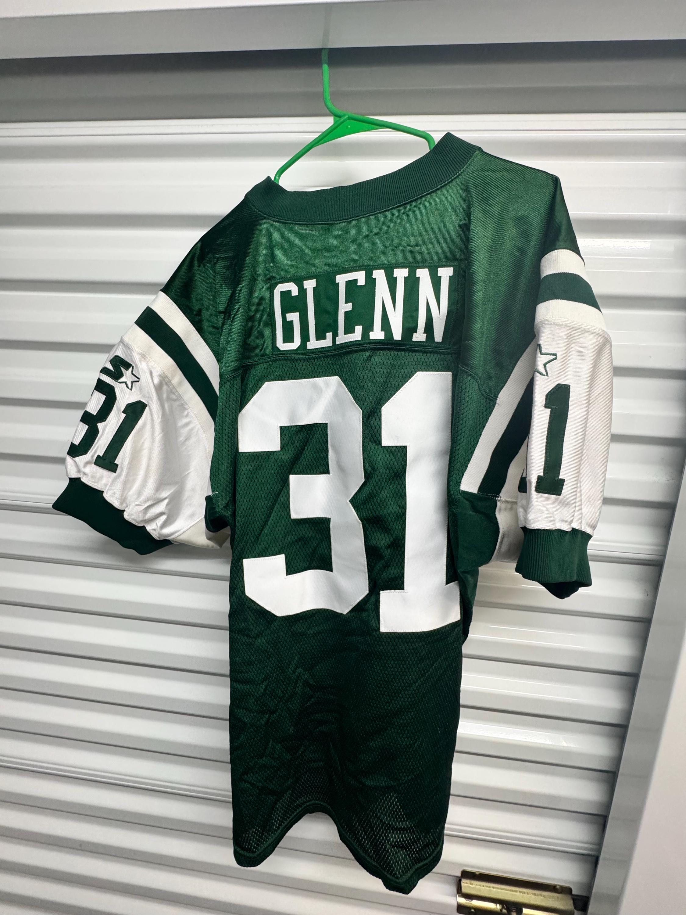 Vintage 90's New York Jets Starter Authentic Aaron Glenn Jersey
