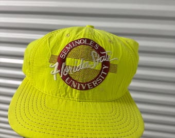 Buy Vintage 90s FSU Seminoles Cap Online in India - Etsy