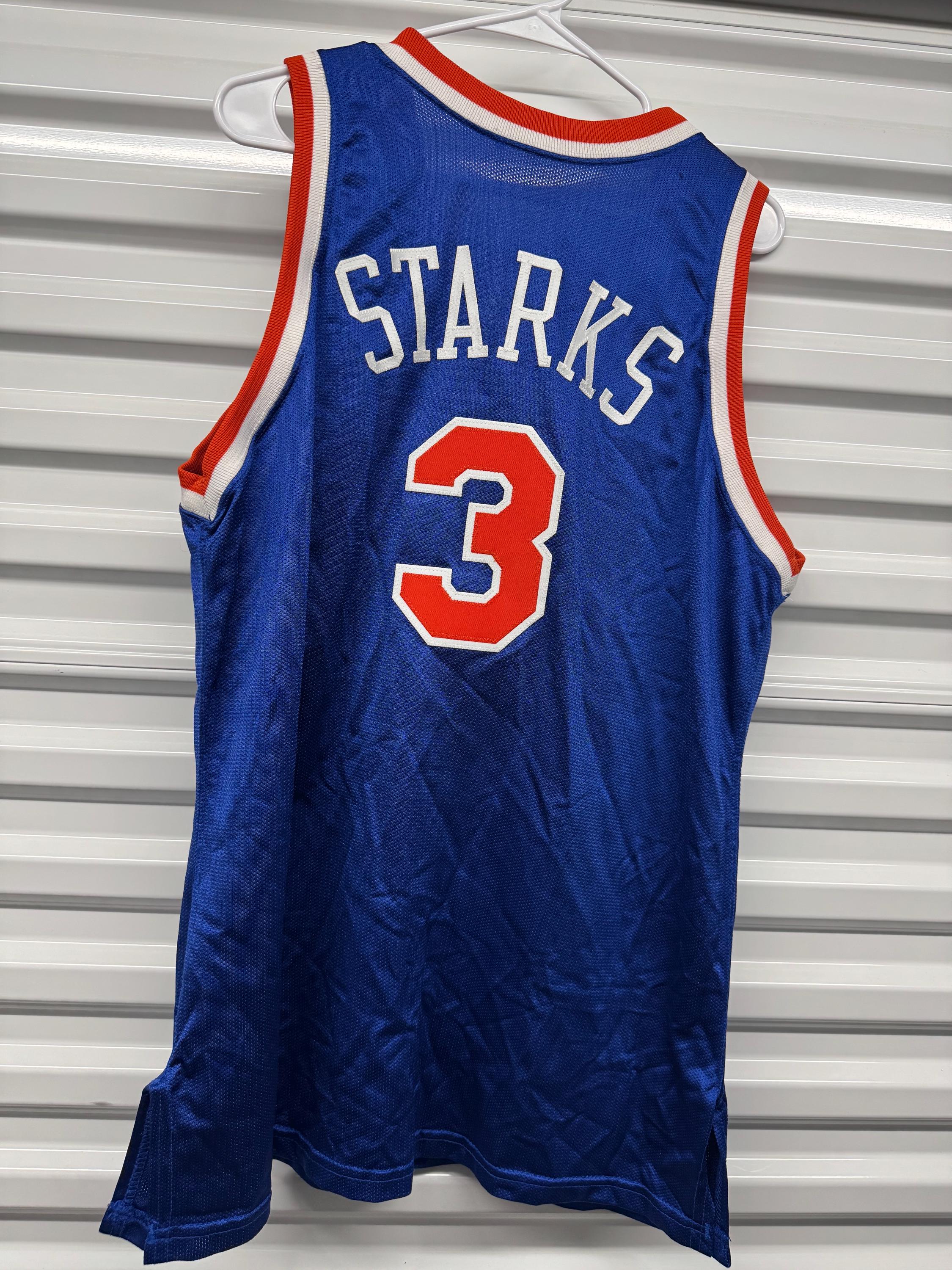 Vintage New York Knicks Champion 90's Authentic John Stark's