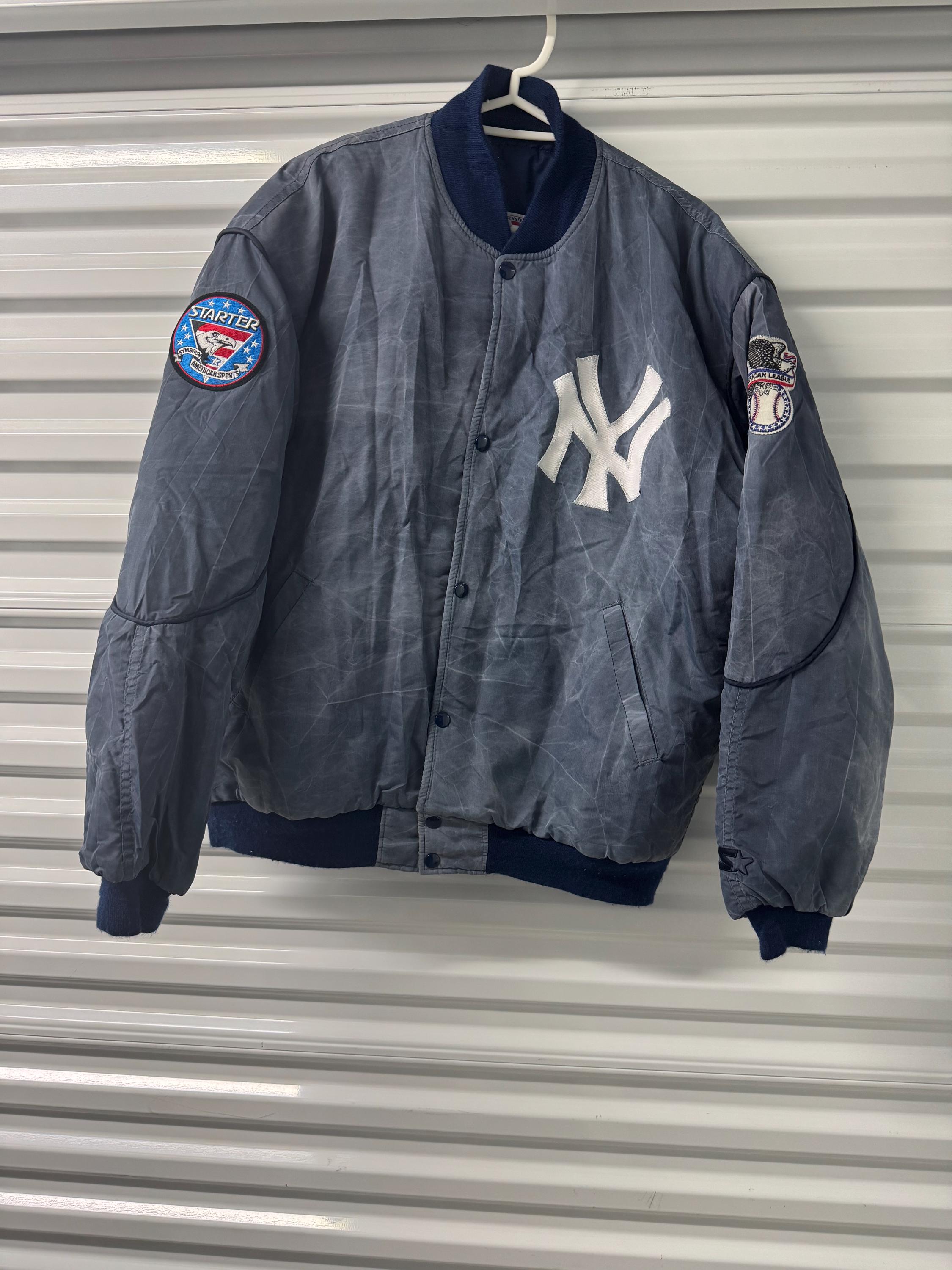 New York Yankees Starter Jacket - Etsy New York Yankees Starter Jacket - Etsy