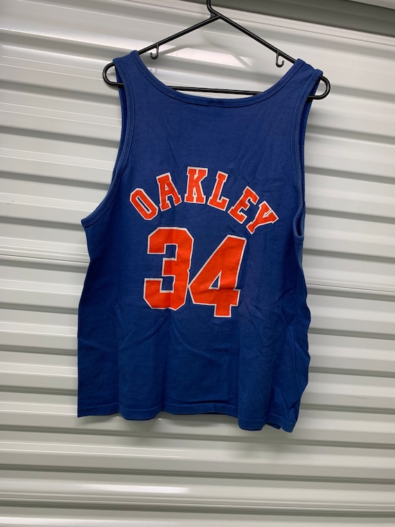Vintage 90’s New York Knicks Charles Oakley Start… - image 2