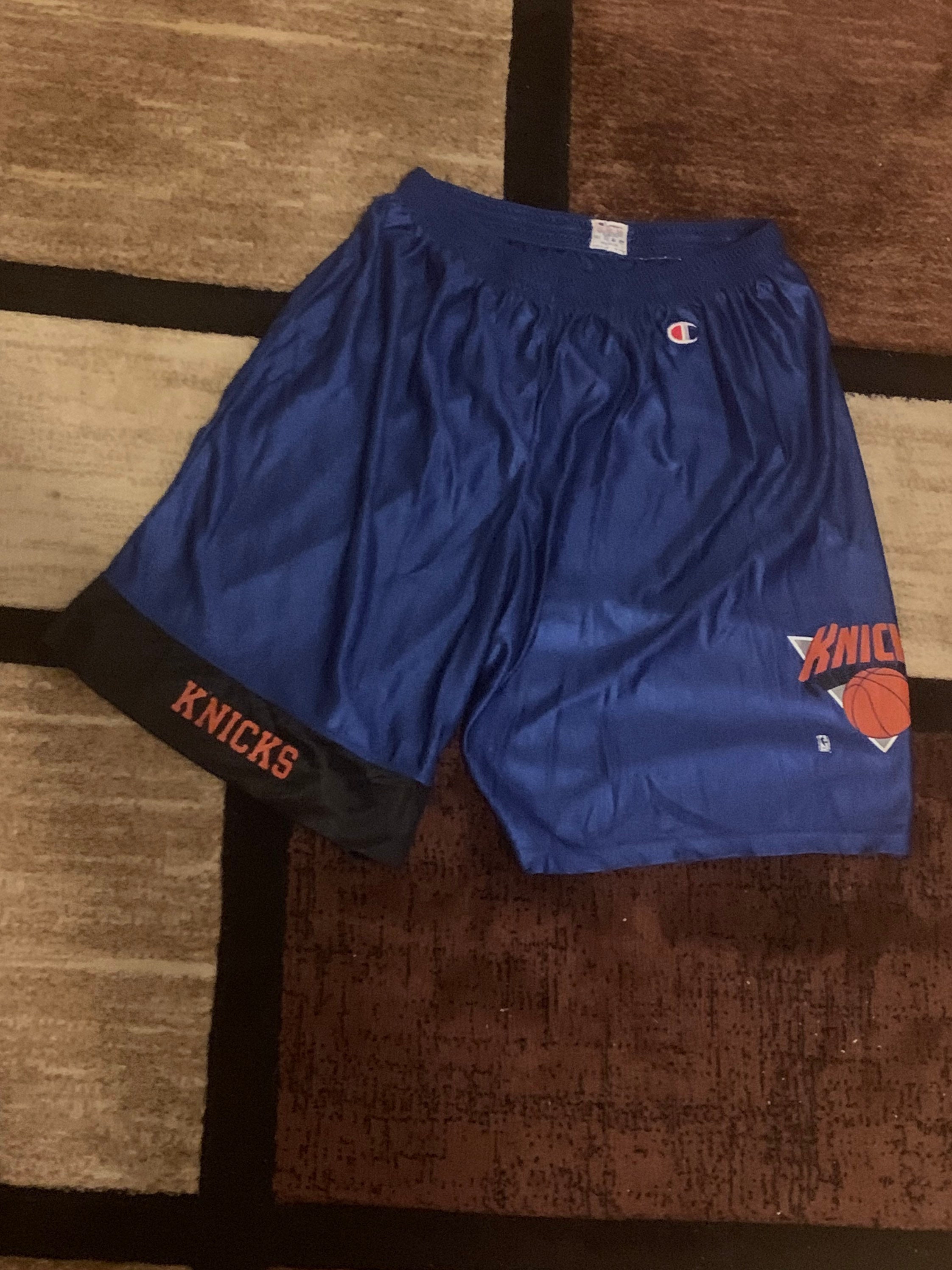 Vintage 90s New York Knicks Champion Shorts Men XL | Etsy