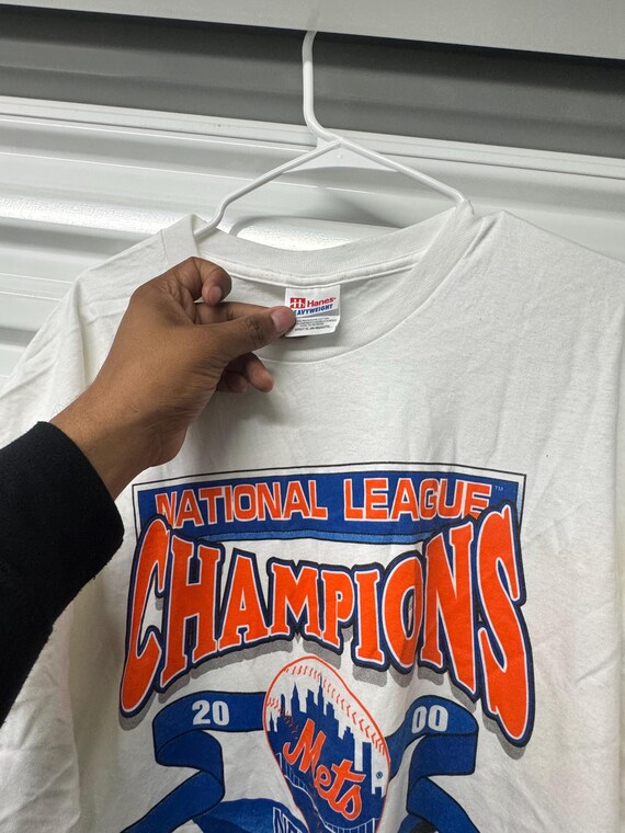 Vintage 2000 NY Mets Championship T-shirt - Men's Size XL - Etsy