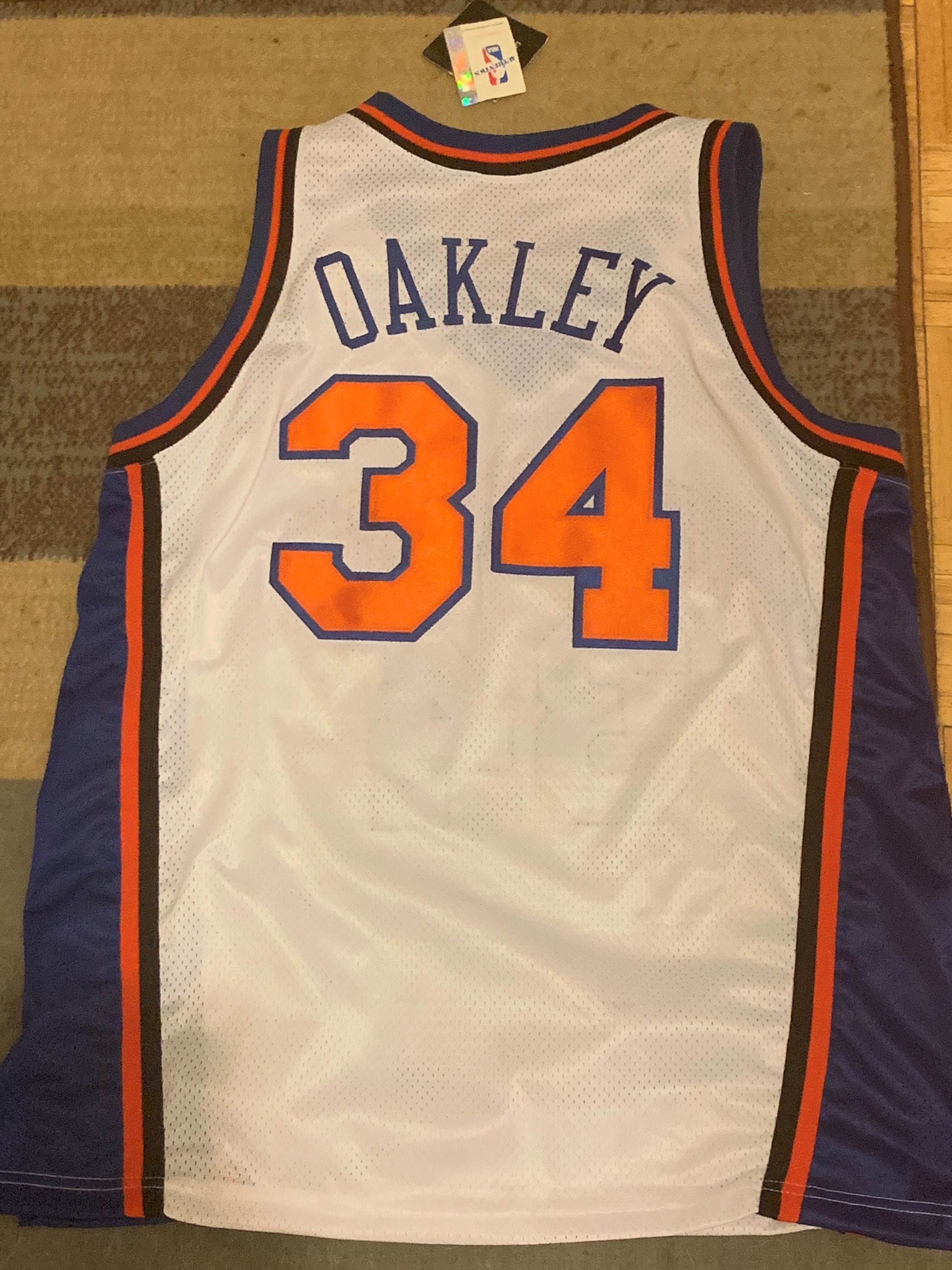 Vintage New York Knicks Starter 90's Authentic Charles Oakley