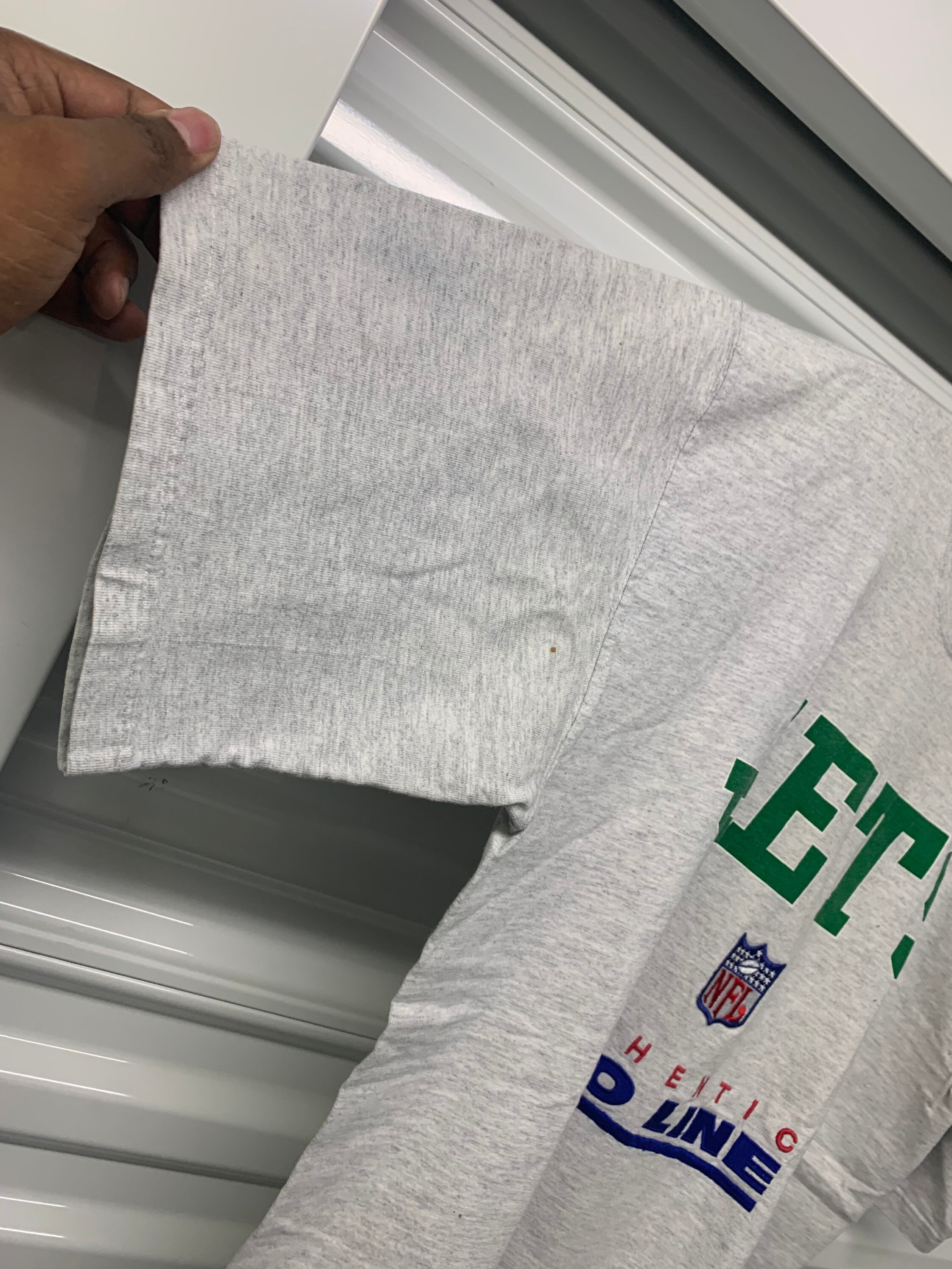 ヴィンテージ 90 年代 ニューヨーク ジェッツ プロライン T シャツ
