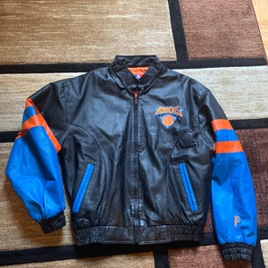 Vintage 90s Deadstock New York Knicks Pro Player Leather Jacket – KIF  Vintage