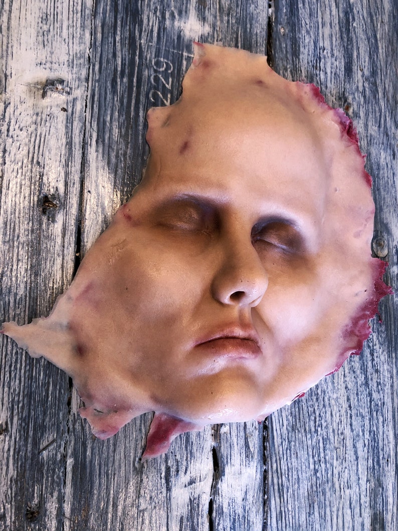 Horror Face Severed Head Prop Blood Gore Nose Eye Mouth Movie - Etsy UK