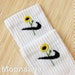 Hand Embroidered Sunflower Nike Socks,Customized Socks,Everyday Crew/Ankle Socks,Pastel Socks, For Sneakers,Cute Gift Idea,Aesthetic Socks 