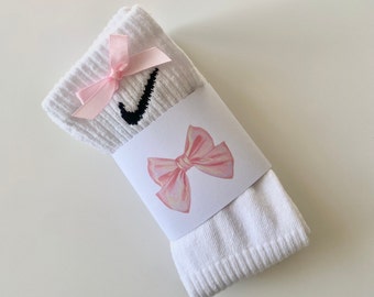 Coquette Cute Bow Socks, Coquette, Gifts for her, Cute Gift Idea, Birthday Gift, Easter Gift