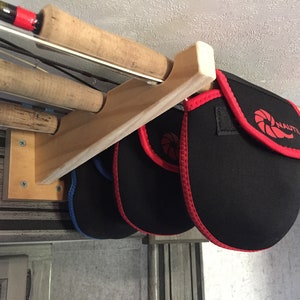 Handmade Wall Mount Fly Fishing Rod Holders