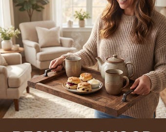 Serving Tray from recycled pallet wood