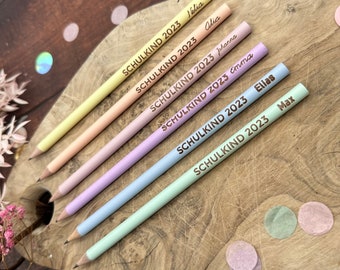 Bleistift Schulkind personalisiert mit Name