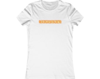 UNDERHANDER original artwork FIRE LOGO w/back logo design  Women's Favorite Tee