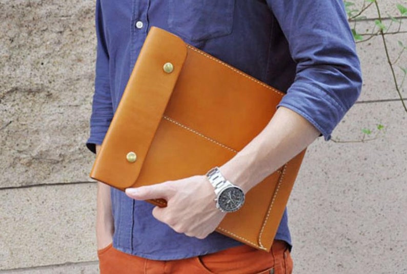 Leather Envelope Bag Pattern Diy Gift/leather Bag Etsy