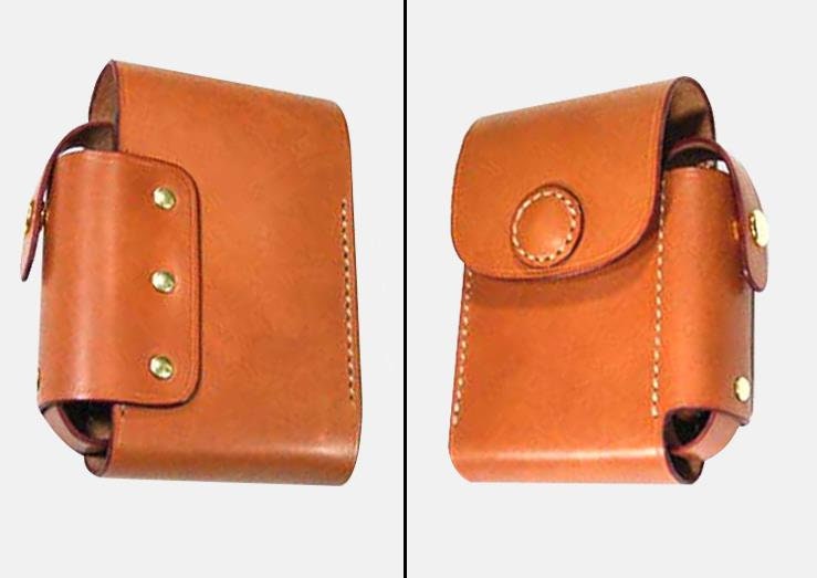 Leather cigarette Case Bag pattern/diy gift/ Leathercraft Etsy