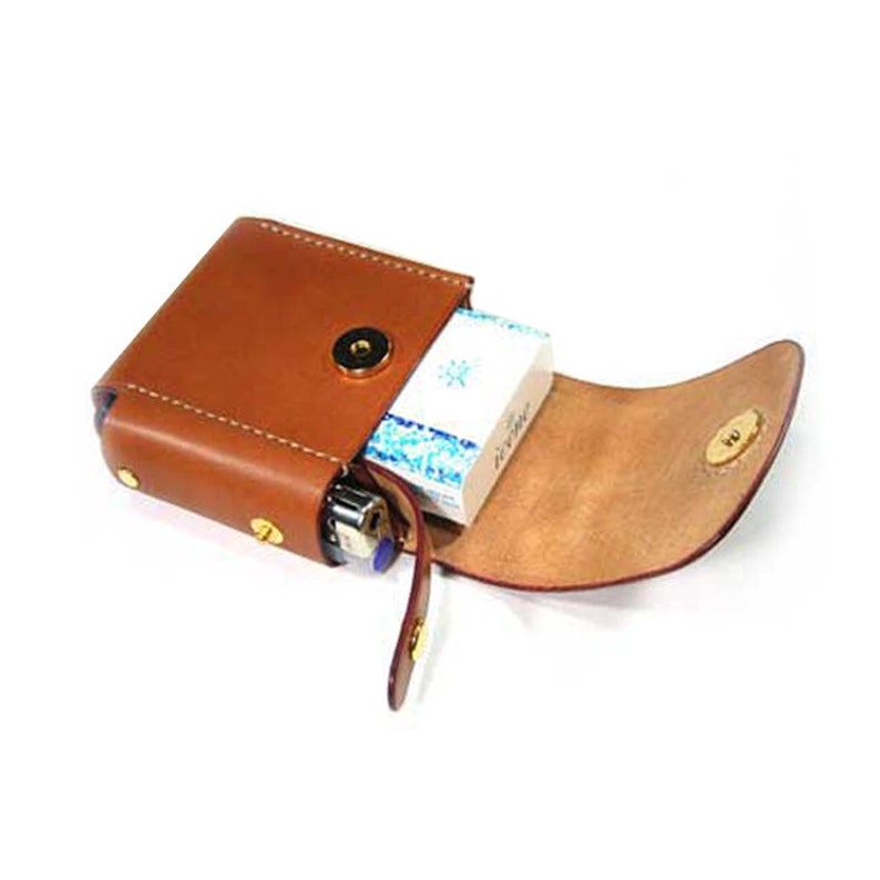 Leather cigarette Case Bag pattern/diy gift/ Leathercraft Etsy