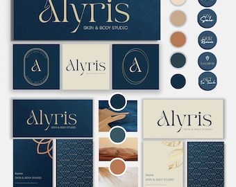 Benutzerdefiniertes Branding-Kit | Marken-Kit | Business Logo | Business Branding Kit | Benutzerdefiniertes Logo | Visitenkarten Design | Markendesign
