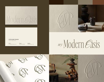 Benutzerdefiniertes Branding-Kit | Marken-Kit | Business Logo | Business Branding Kit | Benutzerdefiniertes Logo | Visitenkarten Design | Markendesign