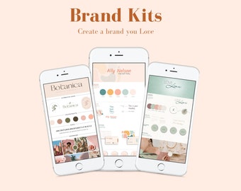 Benutzerdefiniertes Branding-Paket | Marke Kit| Business Logo | Business Brand Kit | Benutzerdefiniertes Logo | Visitenkarten Design | Markendesign