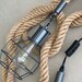 Jute Rope Pendant Light: Handwoven Hanging Lamp (12' FT) - Etsy