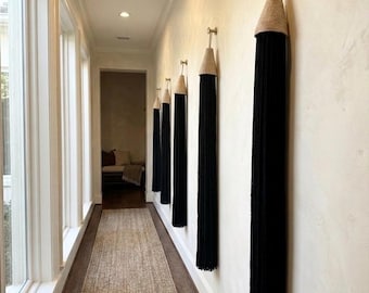 Cotton Rope Wall Hanging: Modern Fiber Art
