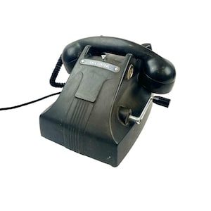 Bakelite Telephone Rare Edition / Model - Antique GEC Crank / Magneto N2125A