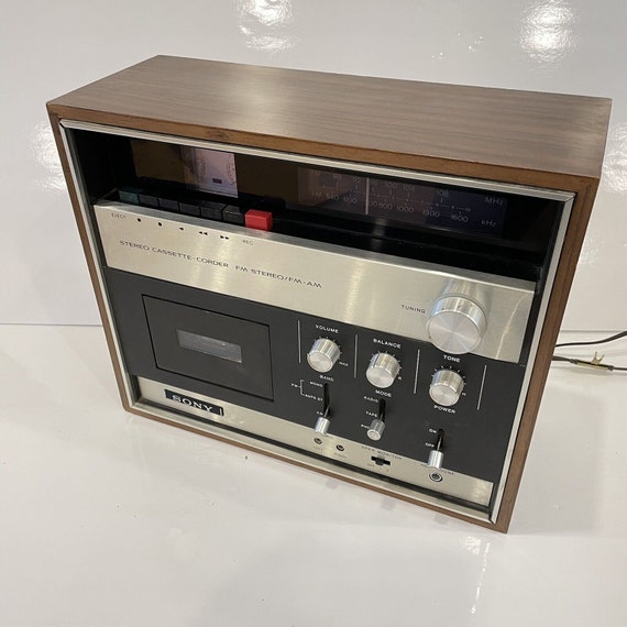 Extremely Rare Sony Stereo Cassette-corder CF-500 Europa -  Denmark