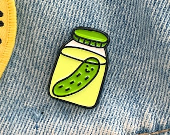 Glücksgurke | Emaille Pin